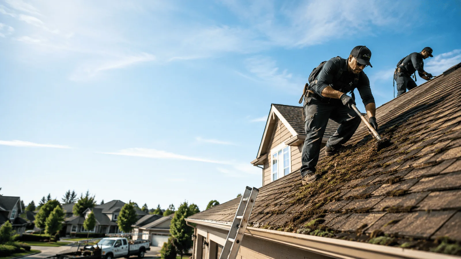 Roof Moss Removal in Brumley, MO near me